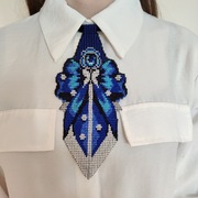 Naszyjnik, Krawat z koralików 