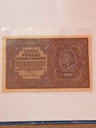 Polska Banknot 1 000 Marek Polskich-1919r.