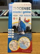 ZŁOCIENIEC - MIASTO  I GMINA - MAPA TURYSTYCZNA - FALKENBURG - NOWA 