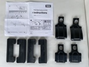 Adaptery do stóp bagażnika THULE 1659 Kia Rio 12-17 4d/5d DO STÓP 754