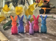 Zajączek 10 sztuk wielokolorowy 