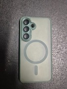 Etui na telefon Samsung galaxy s24 Magsafe + ochrona aparatu Zielone