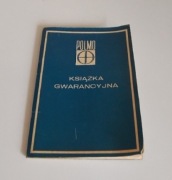 POLMO Fiat 125p Książka gwarcyjna z świadectwami jakości na części 1971 rok