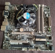 Zestaw płyta główna Asus VANGUARD B85 + procesor I7 4790 + 16 GB DDR3
