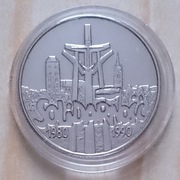 10 000 zł 1990 r. - Solidarność - st I