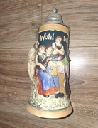 Antyk Bayer Kufel na piwo około 1800m