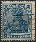 Niemcy DR Mi 144 I 1920r. znaczek kasowany