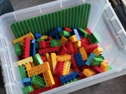 Zestaw klocków (Duplo, Unico) 500 elementów