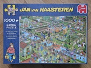NOWE Puzzle 1000 el. HAASTEREN Ogród warzywny!