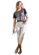 Spodnie damskie 36 białe na co dzień OKAZJA