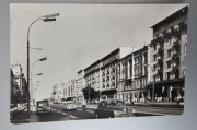 Warszawa Aleje Jerozolimskie pocztówka 1965
