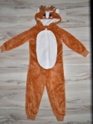 68^ renifer jelonek sarna strój przebranie piżama 4/5 Lat_ 104/110