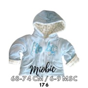 Kurteczka zimowa gruba 68-74 cm / 6-9 miesięcy