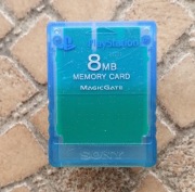 Karta pamięci do Ps2 SCPH-10020 Oryginalna SONY niebieska