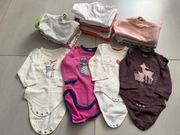 Zestaw body z długim rękawem – rozmiar 68–74 | 21 szt.