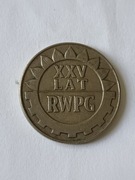 Moneta 20zl (XXV Lat RWPG 1974r) PRL
