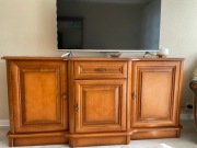 ODDAM ZA DARMO, TOPOWY KOMPLET DĘBOWY DO SALONU