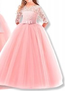 Sukienka różowa dziewczynki rozmiar 146 148