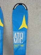 Narty Atomic 140cm z butami