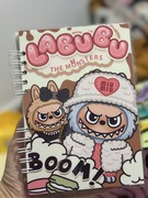 Labubu album na rzepy Prezent pod choinkę