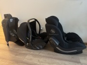 Fotelik/nosidełko Avionaut pixel pro + fotelik aerofix 2.0 + baza IQ isofix