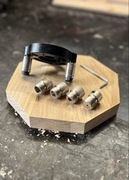 Wskaźnik środka do desek, pomocnik do centrowania wierceń