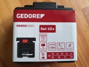 Zestaw wykretaków 1/2" 10-czesciowy GEDORE RED