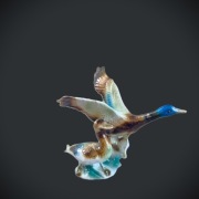 Cluj-Napoca Rumunia Porcelanowa figurka Para kaczek 