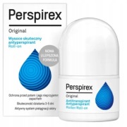 Perspirex Original 20 ml antyperspirant roll-on przeciw nadmiernemu poceniu
