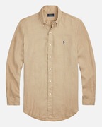 POLO RALPH LAUREN Classic Linen Shirt Slim Fit koszula lniana 100% len L