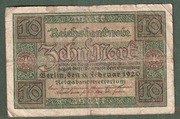 10 marek 1920 seria B Niemcy stan słaby