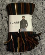 Ciemny szalik męski Nowy! 180x30