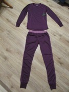 XPLOR komplet damski bluzka getry fioletowy nowy _ L