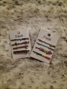 Zestaw spinek wsuwki ozdobne 8 szt