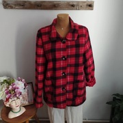 Marynarka kurtka PrettyLittleThing w kratę,ciepła , r. 38/40/42 oversize