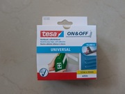 TESA Rzep montażowy samoprzylepny w taśmie 2,5m 20mm biały