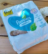 Pampers chusteczki mokre. 5 paczek