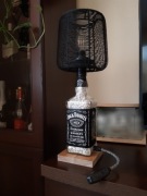 Lampka nocna stołowa upominek Jack Daniels handmade