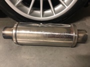 Turboworks średni tlumnik puszka 300mm rura 63,5mm