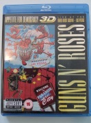 GUNS N' ROSES (BLU-RAY 3D/2D) APPETITE FOR DEMOCRACY LIVE AT THE LAS VEGAS