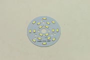 Moduł LED 5730 18 LED PCB 9Wat 65mm Oświetlenie DIY Zimny Biały Panel 