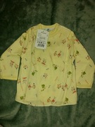 Bawełniana koszulka niemowlęca w rozm. 68