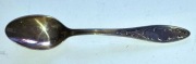 2 łyżeczki MNC 14 cm, ZSRR, melchior, ornament, vintage