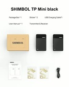 SHIMBOL TP Mini black HDMI 1080p60 system bezprzewodowej transmisji wideo