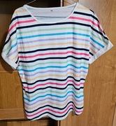 Krótki rękaw w paski 