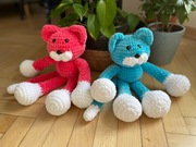 Maskotka kot przytulanka zabawka szydełko handmade