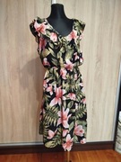 Cienka wiskozowa sukienka rozmiar 36/38