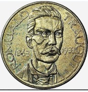 Moneta obiegowa II RP Romuald Traugutt 