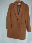 Elegancki płaszcz w kolorze miodowym rozm.M