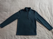 Zielona zasuwana bluza polarowa polar butelkowa zieleń Mountain Warehouse S